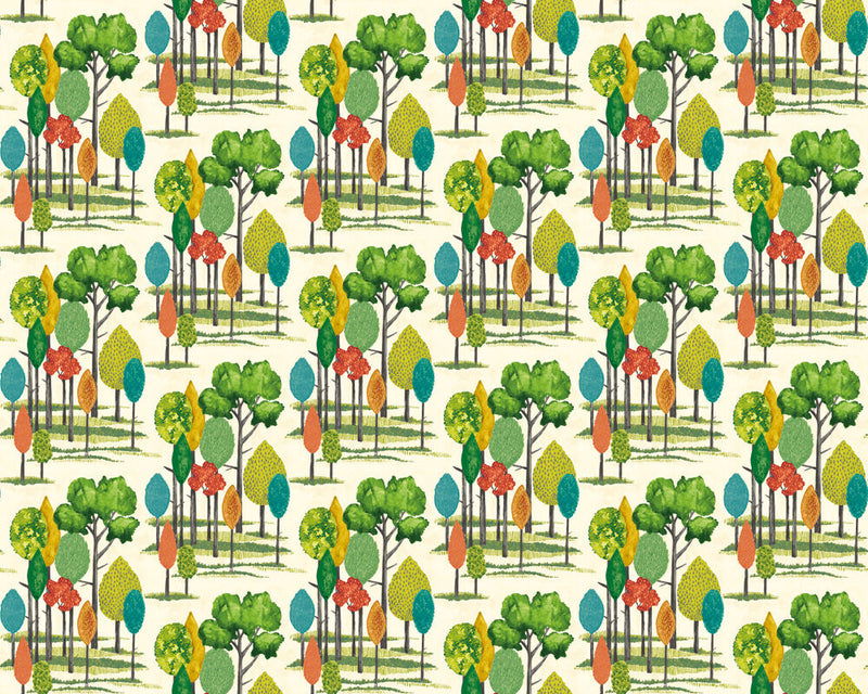CEP50137W Tall Trees Grass Wallpaper by Ohpopsi