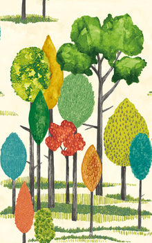CEP50137W Tall Trees Grass Wallpaper by Ohpopsi