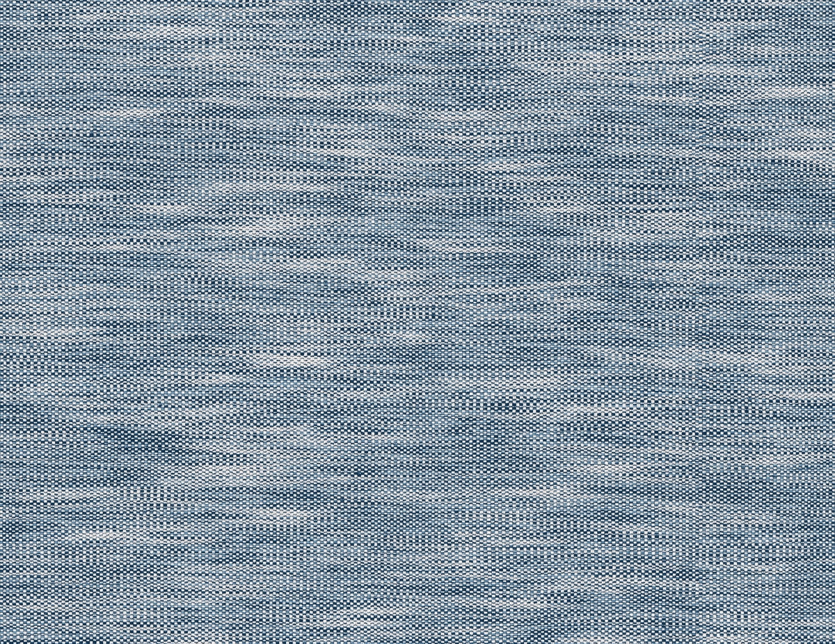 Lomi Vinyl Cobalt Wallpaper by Christopher Farr Cloth