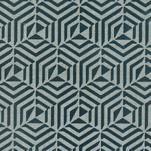 CH01300 Architect Flock Chelsea Teal Wallpaper By Sketch Twenty 3
