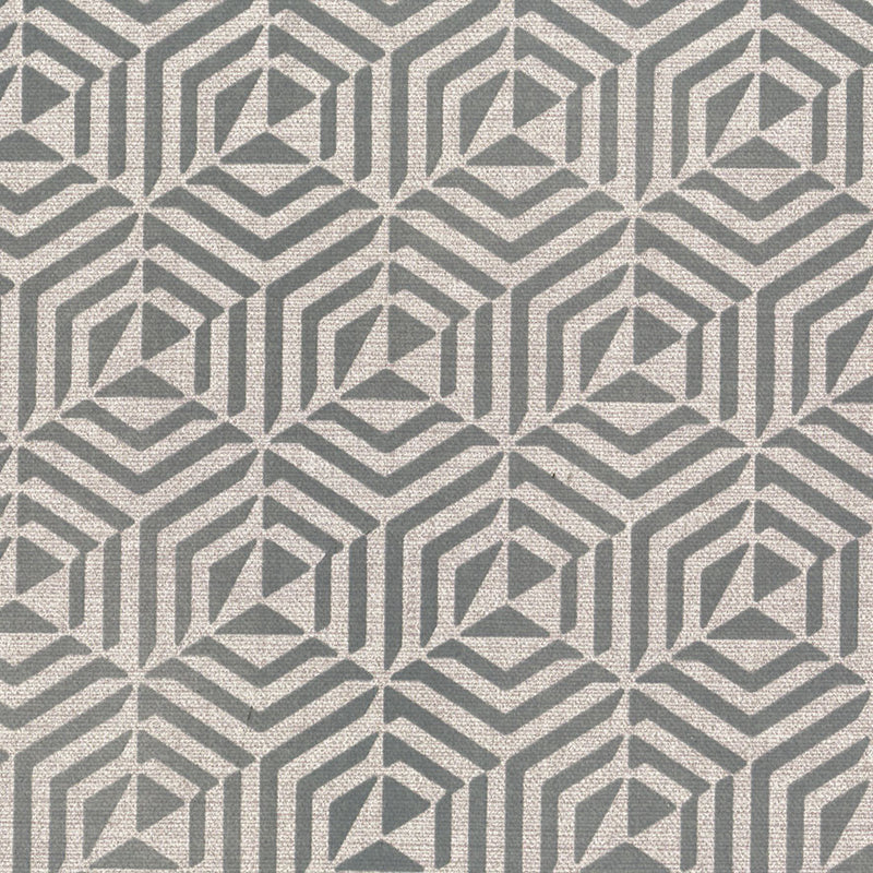 CH01301 Architect Flock Chelsea Dusk Grey Wallpaper By Sketch Twenty 3