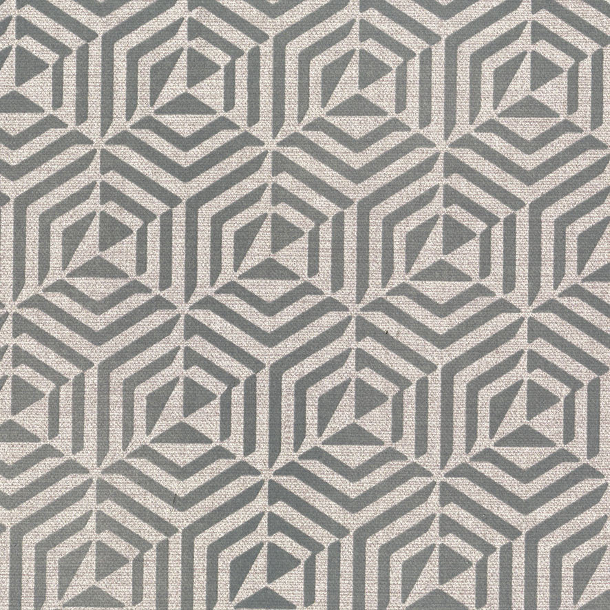 CH01301 Architect Flock Chelsea Dusk Grey Wallpaper By Sketch Twenty 3