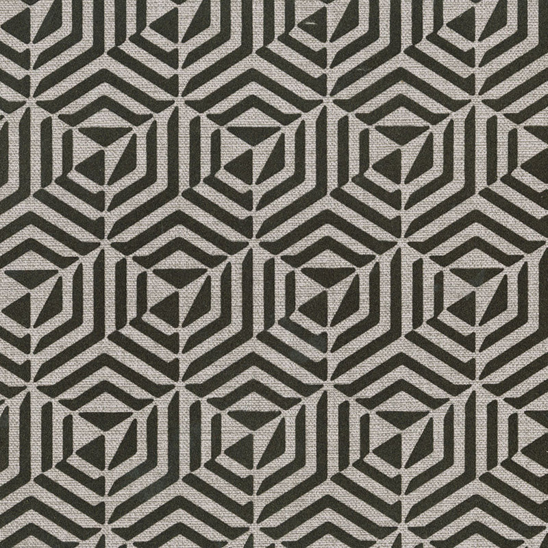 CH01302 Architect Flock Chelsea Mocha Wallpaper By Sketch Twenty 3