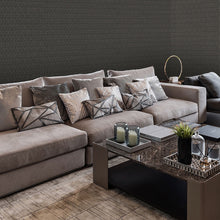CH01302 Architect Flock Chelsea Mocha Wallpaper By Sketch Twenty 3