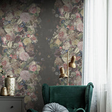 CH01323 Ophelia Chelsea Charcoal Wallpaper By Sketch Twenty 3