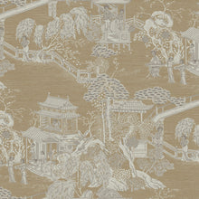 CH01326 Pagoda Chelsea Gold Wallpaper By Sketch Twenty 3