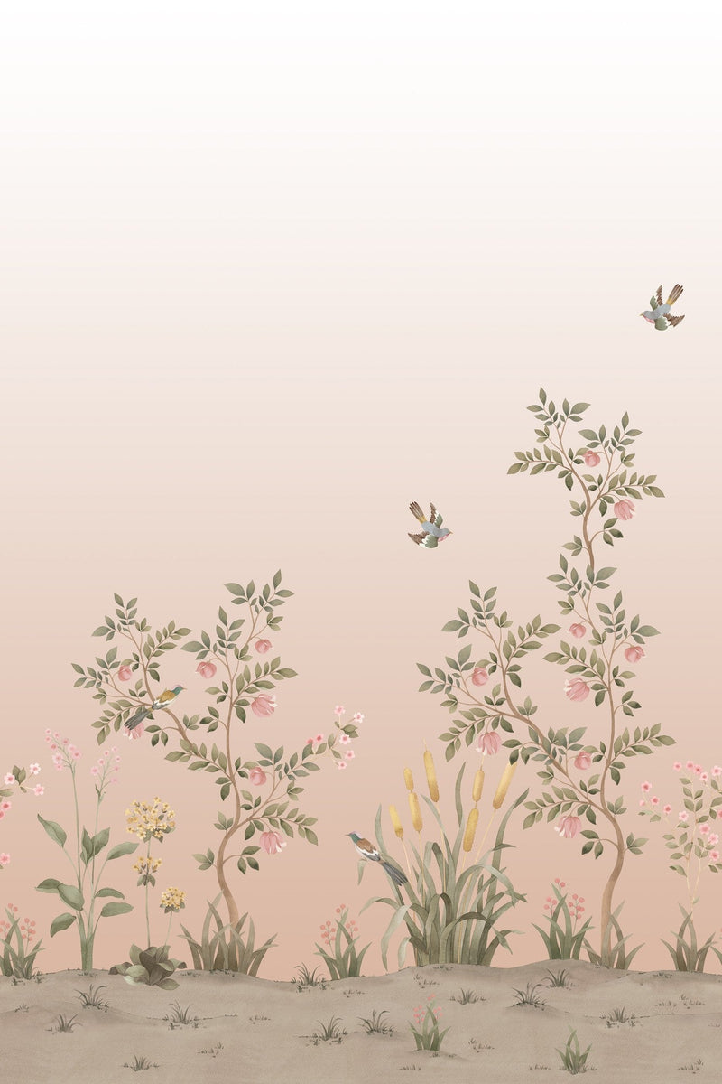 CH02 Chinella Pink Les Vangardes Mural by Tres Tintas