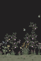 CH03 Chinella Dark Green Les Vangardes Mural by Tres Tintas