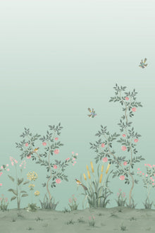CH07 Chinella Light Green Les Vangardes Mural by Tres Tintas