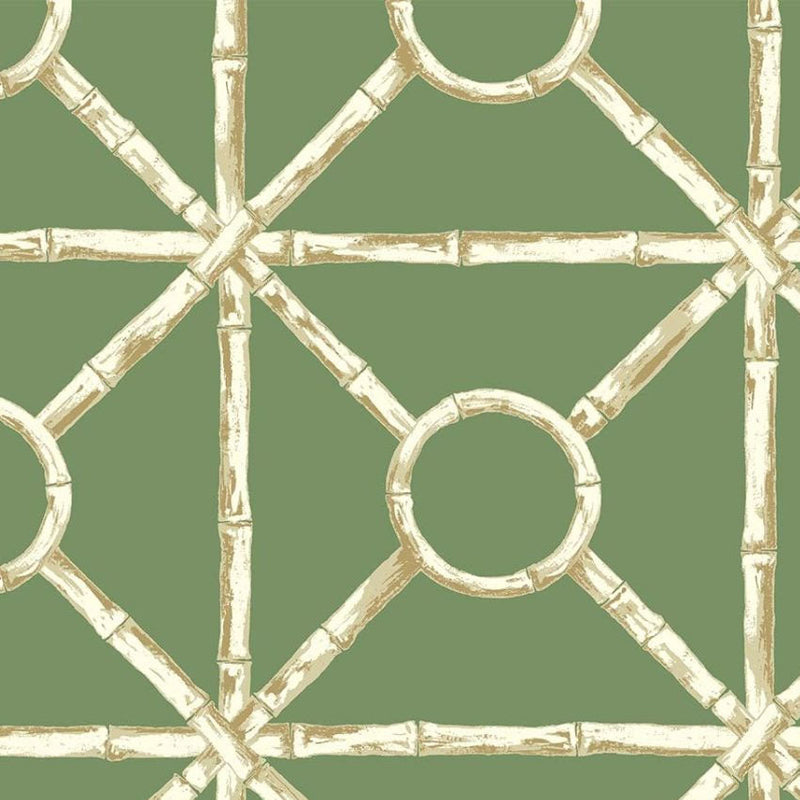 Zhen Bamboo Jade Chinoiserie Wallpaper by Today Interiors