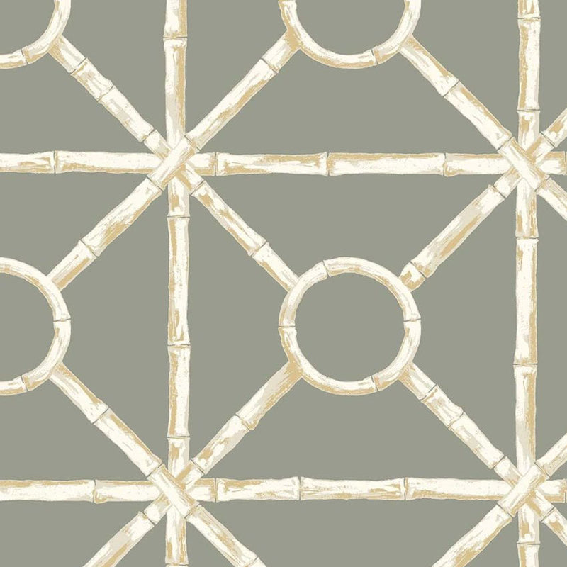 Zhen Bamboo Storm Chinoiserie Wallpaper by Today Interiors