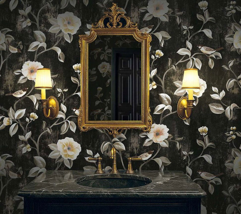 Arang Floral Trail Palace Chinoiserie Wallpaper by Today Interiors