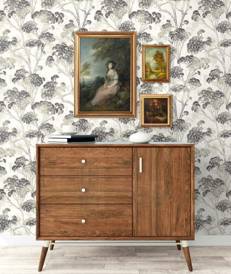 Yulin Trees Iceberg Chinoiserie Wallpaper by Today Interiors
