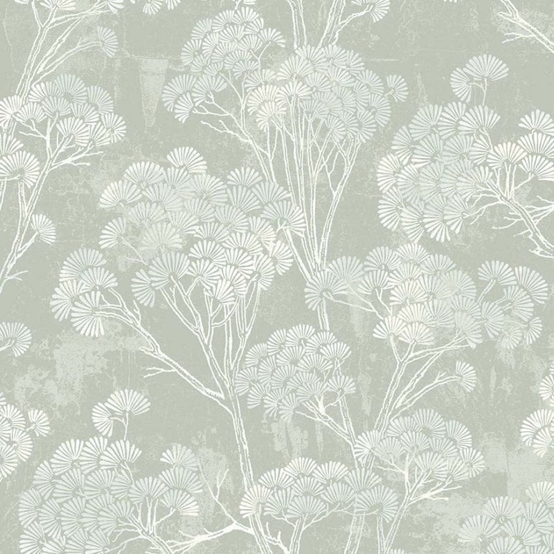 Yulin Trees Storm Chinoiserie Wallpaper by Today Interiors