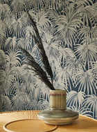 88657407 Charleston Twenties Vert Kaki Wallpaper by Casadeco