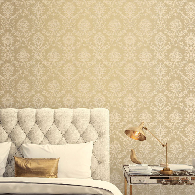 CI38212 Document Damask Classic Silks 4 Wallpaper By Galerie