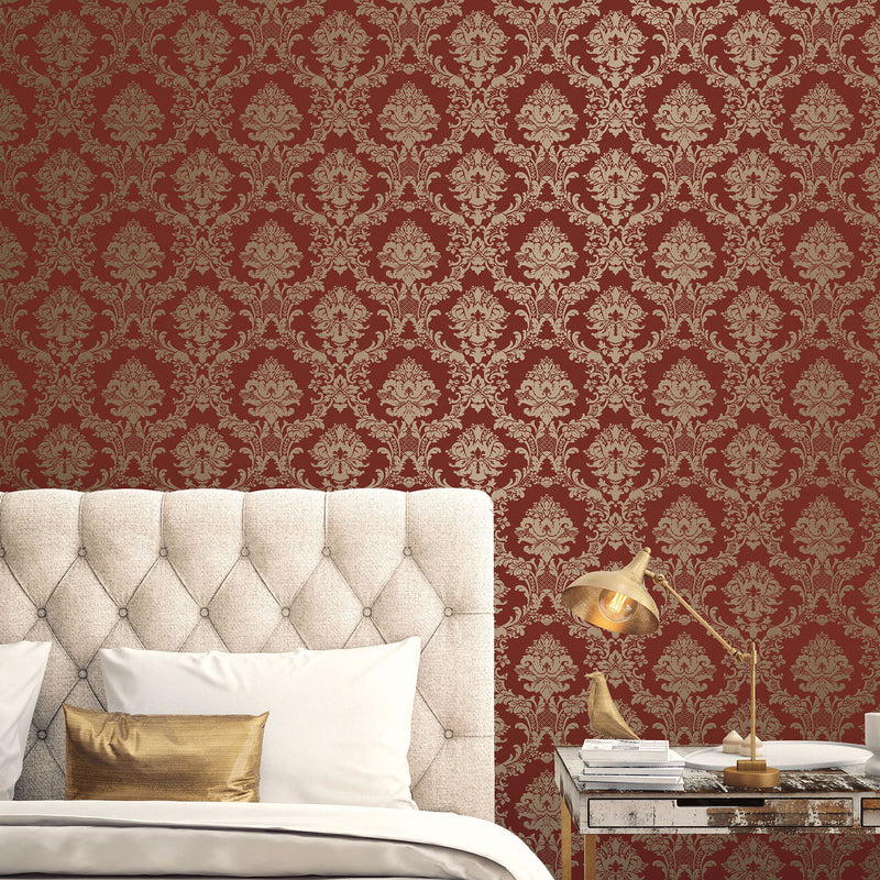 CI38217 Classic Damask Classic Silks 4 Wallpaper By Galerie