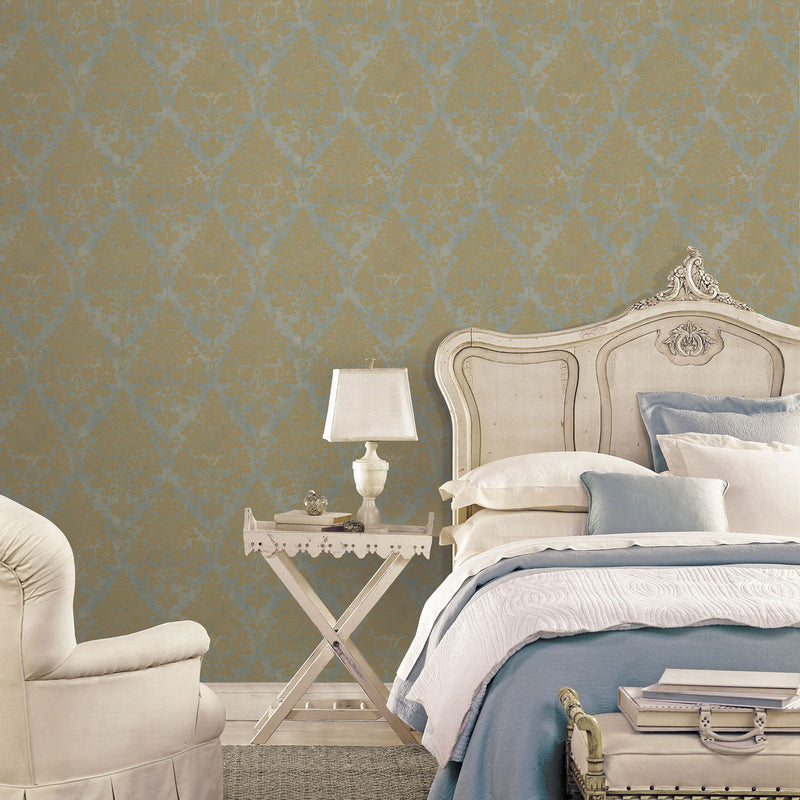CI38220 Damask Classic Silks 4 Wallpaper By Galerie