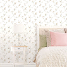 CI38224 White Wedding Trail Classic Silks 4 Wallpaper By Galerie