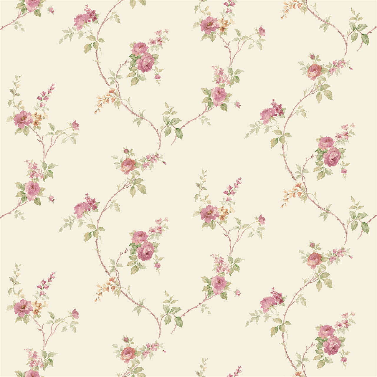 CI38225 White Wedding Trail Classic Silks 4 Wallpaper By Galerie