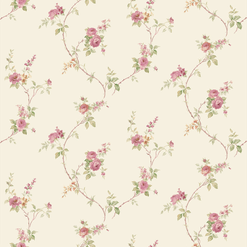 CI38225 White Wedding Trail Classic Silks 4 Wallpaper By Galerie