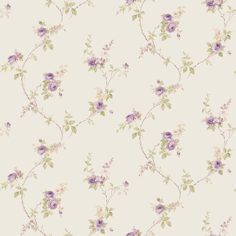 CI38226 White Wedding Trail Classic Silks 4 Wallpaper By Galerie