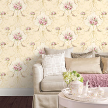 CI38230 Ornamental Floral Classic Silks 4 Wallpaper By Galerie
