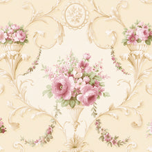 CI38230 Ornamental Floral Classic Silks 4 Wallpaper By Galerie