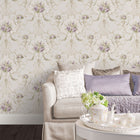 CI38231 Ornamental Floral Classic Silks 4 Wallpaper By Galerie