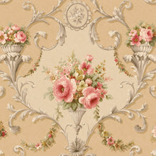 CI38234 Ornamental Floral Classic Silks 4 Wallpaper By Galerie