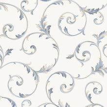 CI38237 Scroll Classic Silks 4 Wallpaper By Galerie