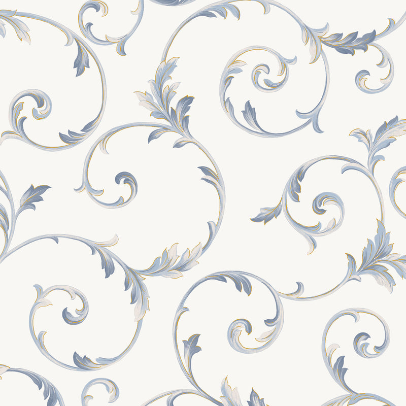 CI38237 Scroll Classic Silks 4 Wallpaper By Galerie