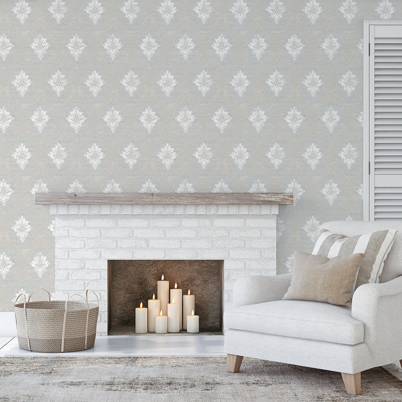 CI38241 Silk Damask Classic Silks 4 Wallpaper By Galerie