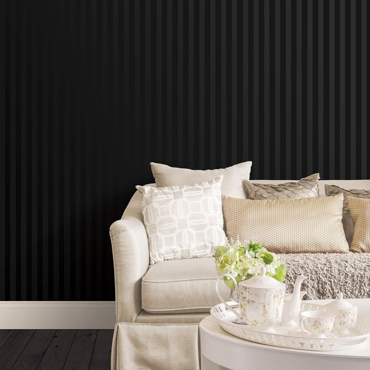 CI38248 Matte / Shiny Stripe Emboss Classic Silks 4 Wallpaper By Galerie