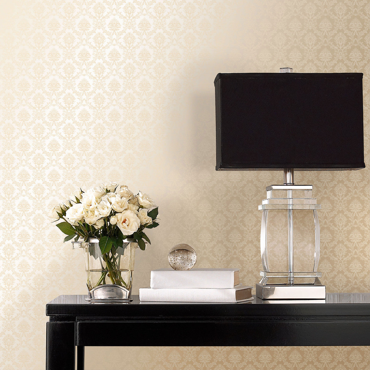 CI38250 Mini Damask Classic Silks 4 Wallpaper By Galerie