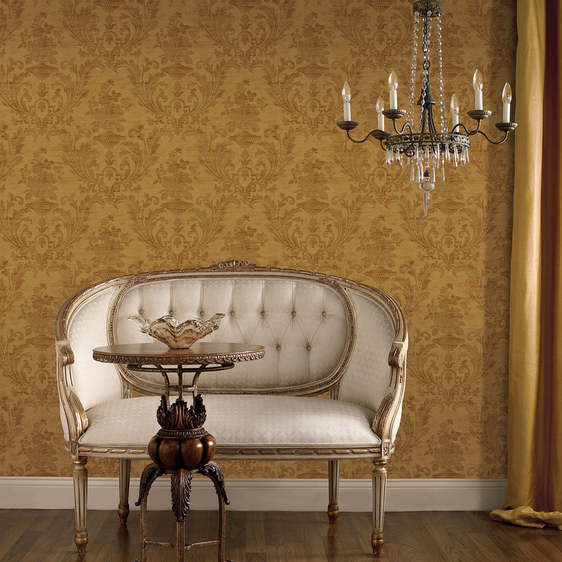 CI38258 Sari Damask Classic Silks 4 Wallpaper By Galerie