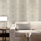 CI38263 String Damask Classic Silks 4 Wallpaper By Galerie