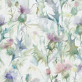 Cirsium Damson Wilderness Wallpaper by Voyage Maison