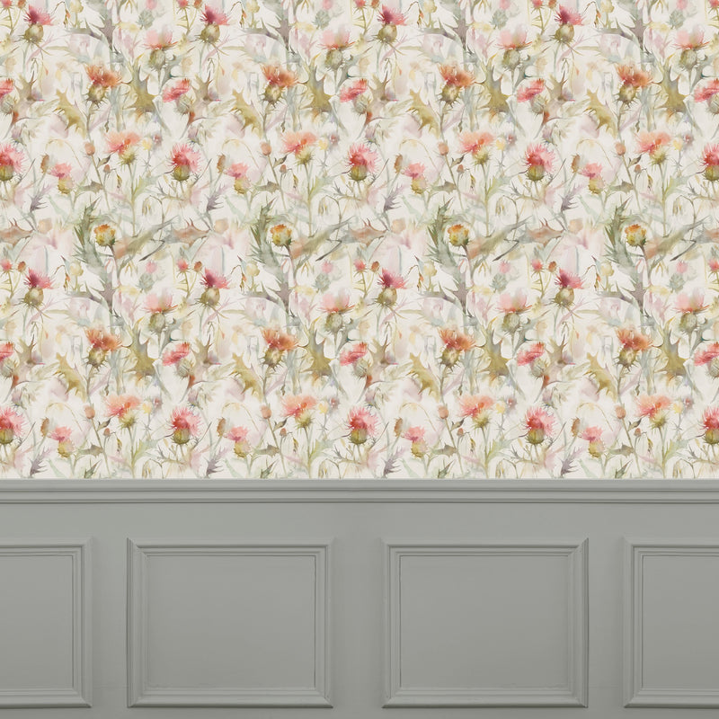 Cirsium Russet Wilderness Wallpaper by Voyage Maison | CIRSIUN/WPO/RUS