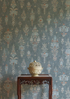 Citadel Ochre Smoke Mediterranea Wallpaper by Lewis & Wood