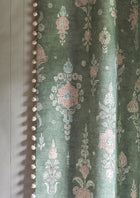 LW 322 362 Citadel Green Glaze Fabric by Lewis & Wood