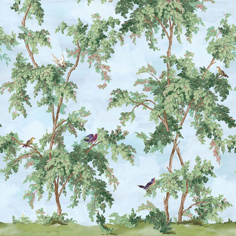 CL32002M Suffolk Lane Mural Carl Robinson 19 The Wall Wallpaper by Today Interiors