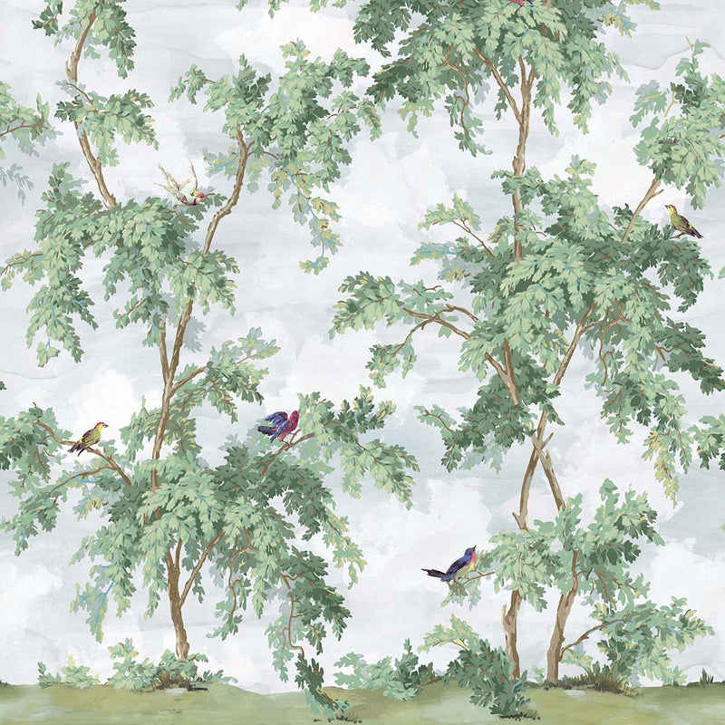 CL32008M Suffolk Lane Mural Carl Robinson 19 The Wall Wallpaper by Today Interiors