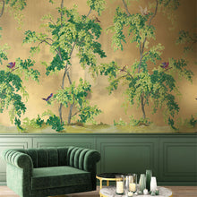 CL32705M Suffolk Lane Metallic Mural Carl Robinson 19 The Wall Wallpaper by Today Interiors