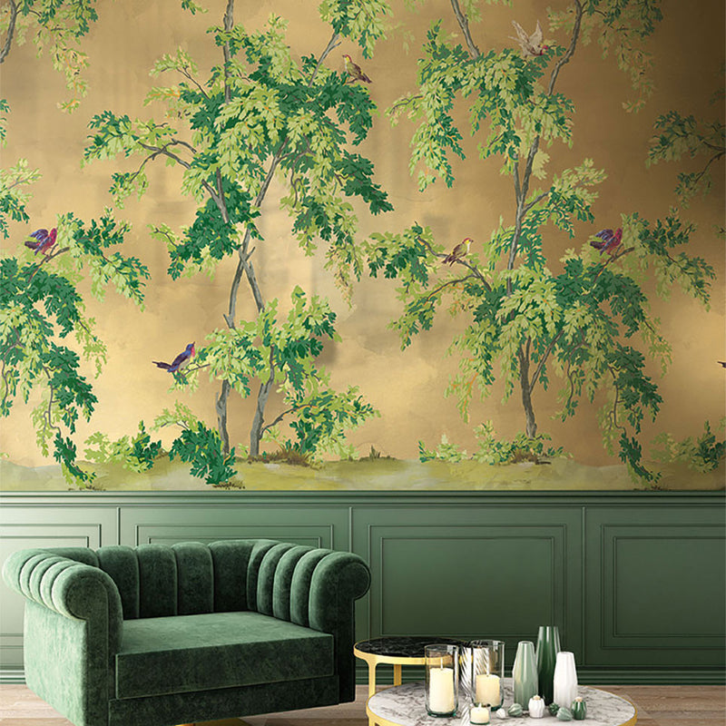 CL32705M Suffolk Lane Metallic Mural Carl Robinson 19 The Wall Wallpaper by Today Interiors