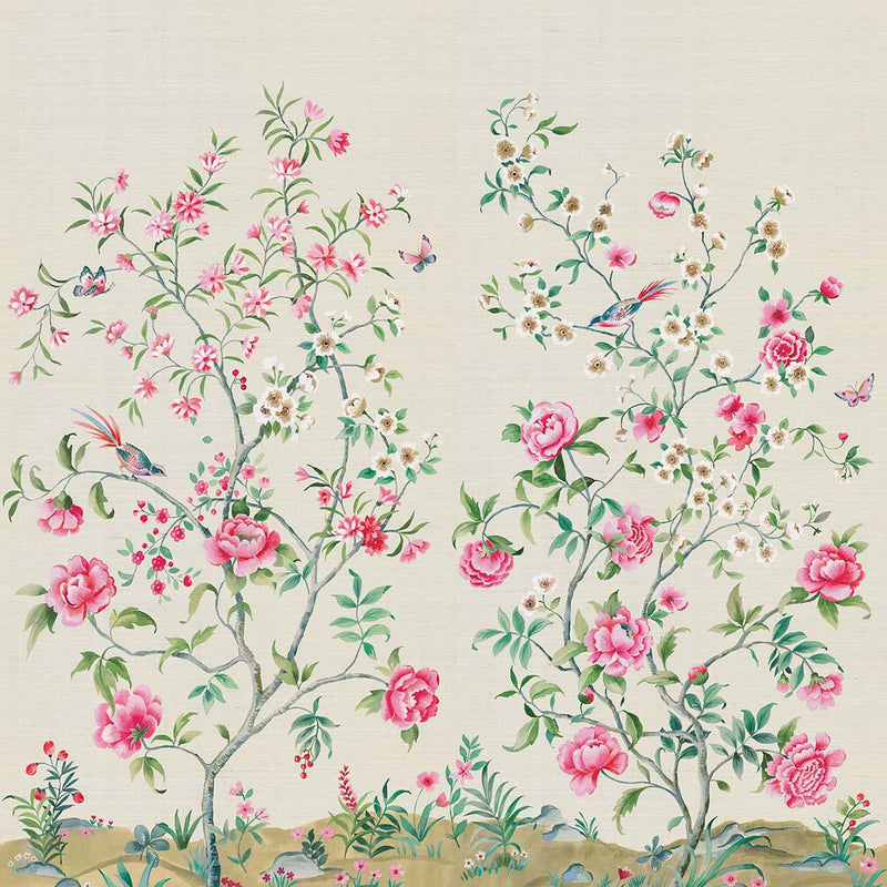 CL33100M Swan Lane Mural Carl Robinson 19 The Wall Wallpaper by Today Interiors