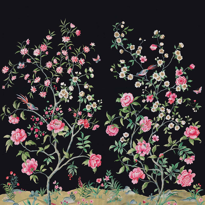 CL33110M Swan Lane Mural Carl Robinson 19 The Wall Wallpaper by Today Interiors