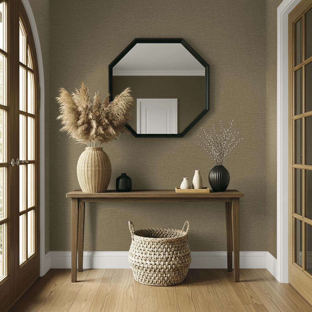 CL90063 Vauxhall 27 Burlap Carl Robinson 23 Wallpaper by Today Interiors