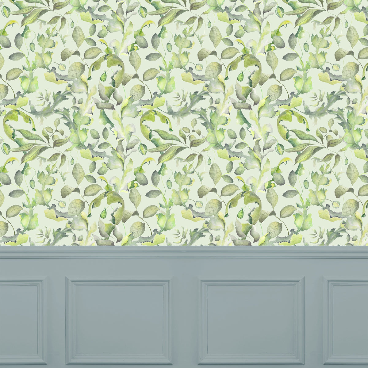 Claudia Sage Wallpaper by Voyage Maison | CLAUDIA/WPO/SAG