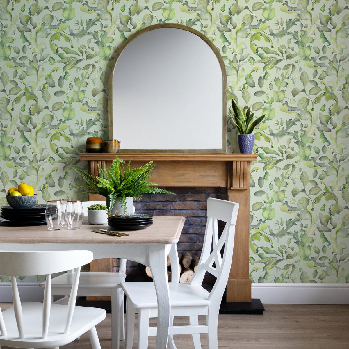 Claudia Sage Wallpaper by Voyage Maison | CLAUDIA/WPO/SAG